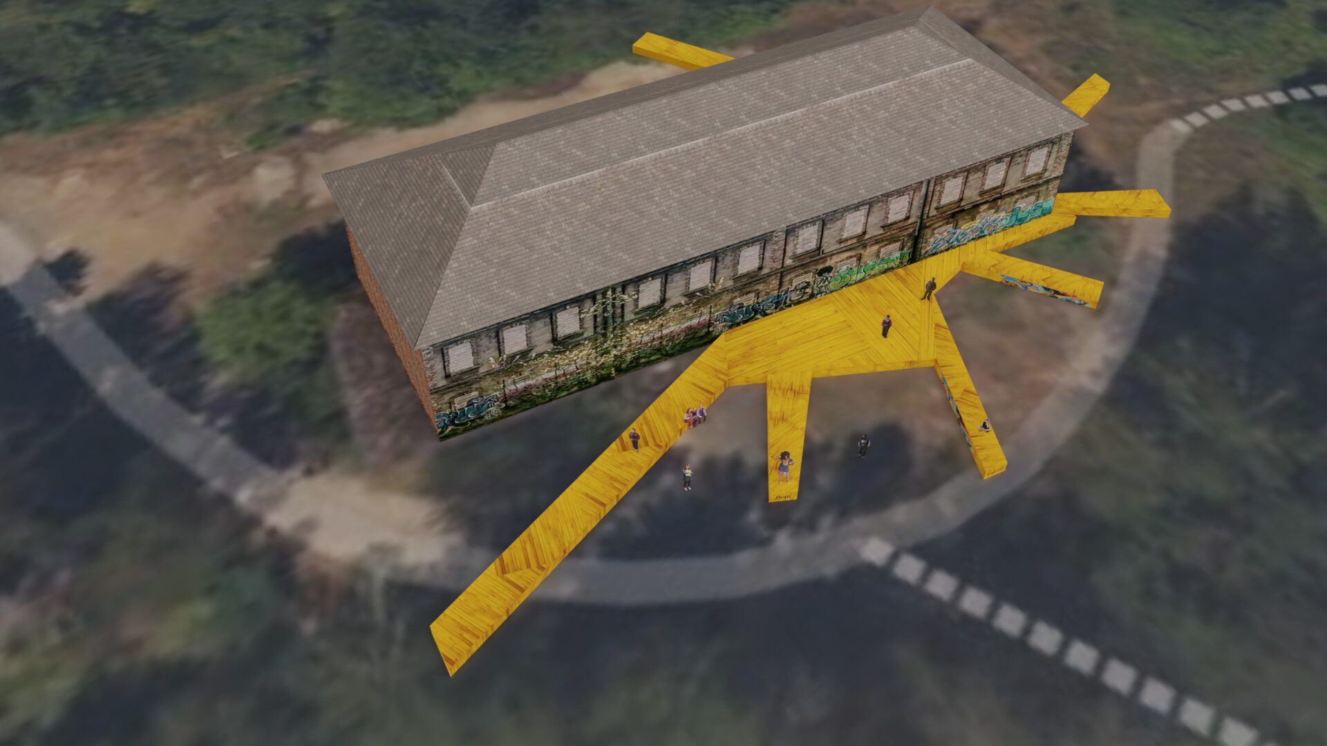 At your feet | kunstwerk openbare ruimte